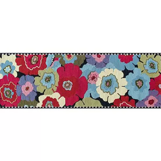 Always Flowers Indoor/Outdoor Rug - 2'6 x 8'-MacKenzie-Childs Flash Sale