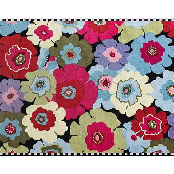 Always Flowers Indoor/Outdoor Rug - 8' x 10'-MacKenzie-Childs Hot