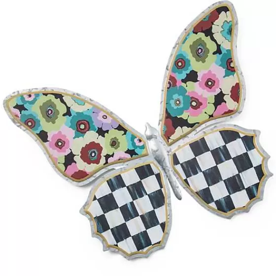 Always Flowers Large Outdoor Butterfly Wall Decor-MacKenzie-Childs Clearance