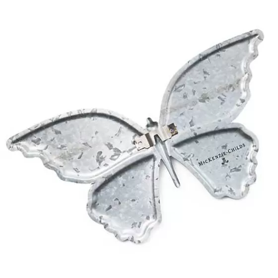 Always Flowers Small Outdoor Butterfly Wall Decor-MacKenzie-Childs Store