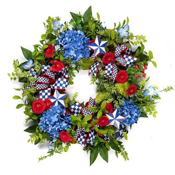 Americana Wreath-MacKenzie-Childs Clearance