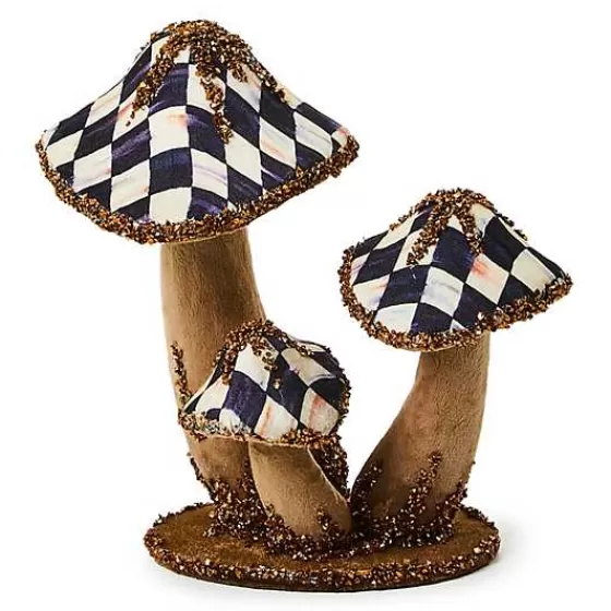 Autumnology Small Velvet Mushroom Trio-MacKenzie-Childs Flash Sale