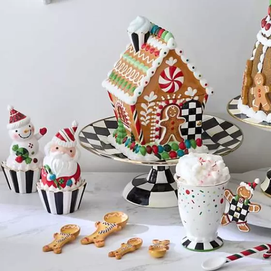 Bake Shop Santa  Snowman Cupcake Boxes, Set of 2-MacKenzie-Childs Online