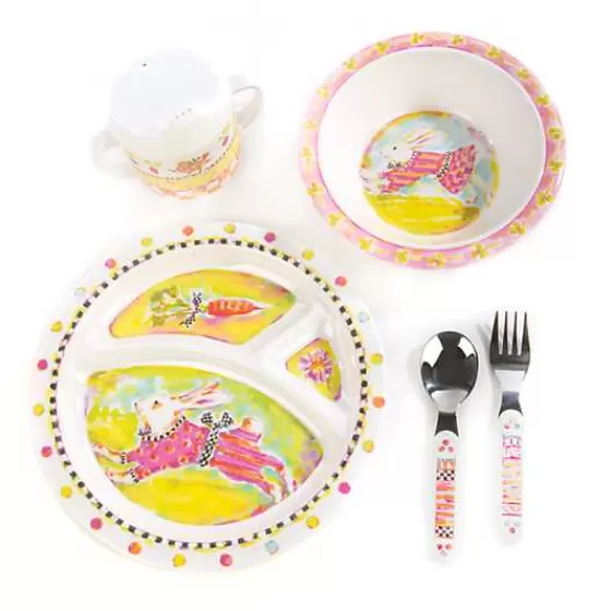 Bunny Toddler's Dinnerware Set-MacKenzie-Childs Hot