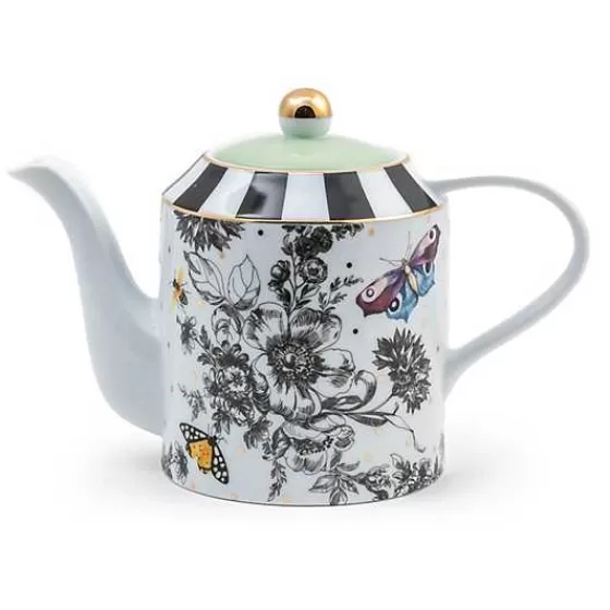 Butterfly Toile Teapot-MacKenzie-Childs Best