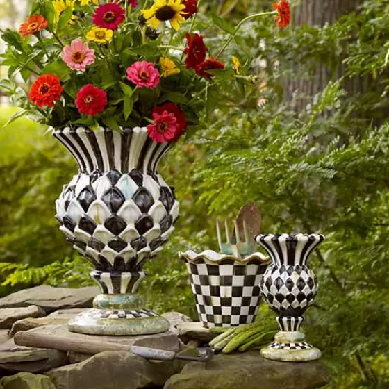 Cheltenham Ceramic Thistle Urn-MacKenzie-Childs Sale