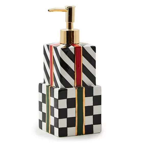 Christmas Gift Soap Dispenser-MacKenzie-Childs Clearance