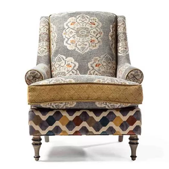 Cobblestone Chair-MacKenzie-Childs Fashion