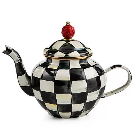 Courtly Check 4 Cup Teapot-MacKenzie-Childs Flash Sale