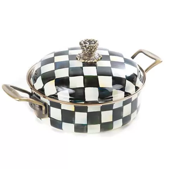 Courtly Check 3 Quart Casserole-MacKenzie-Childs Outlet