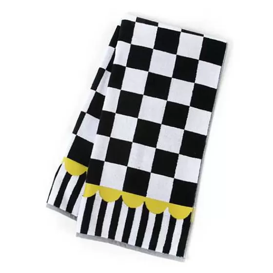 Courtly Check Bath Towel-MacKenzie-Childs Shop