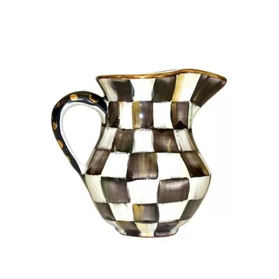 Courtly Check Ceramic Creamer-MacKenzie-Childs Hot