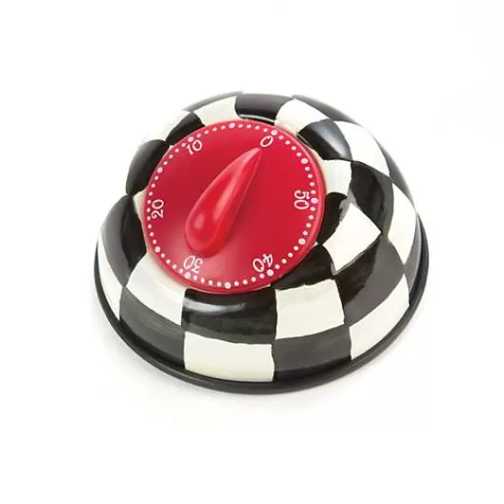 Courtly Check Kitchen Timer-MacKenzie-Childs Clearance