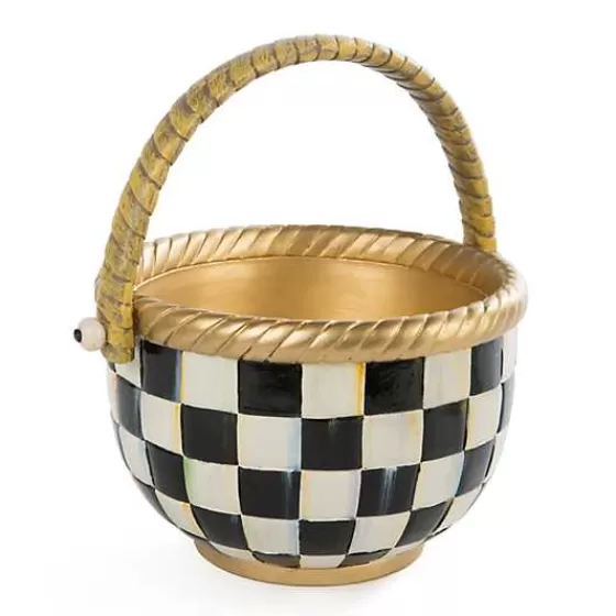 Courtly Check Large Basket-MacKenzie-Childs New