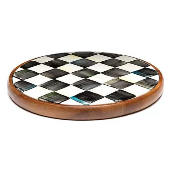 Courtly Check Large Trivet-MacKenzie-Childs Fashion