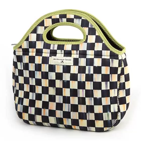 Courtly Check Lunch Tote-MacKenzie-Childs Discount