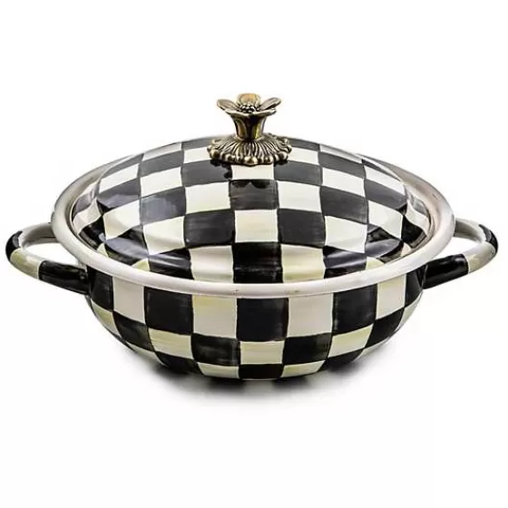 Courtly Check Medium Casserbole-MacKenzie-Childs Clearance