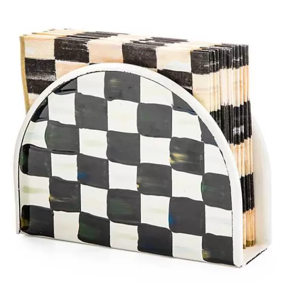 Courtly Check Napkin Holder-MacKenzie-Childs Cheap