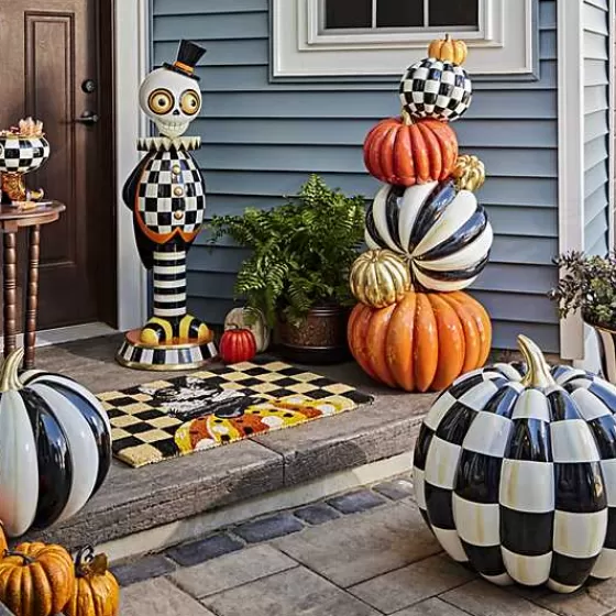 Courtly Check Outdoor Pumpkin-MacKenzie-Childs Sale