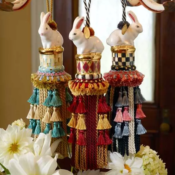 Courtly Check Rabbit Tassel-MacKenzie-Childs Outlet