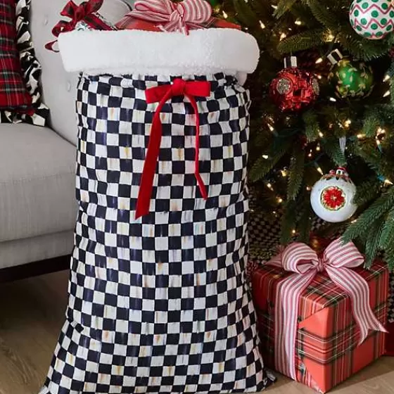 Courtly Check Santa Bag-MacKenzie-Childs Clearance