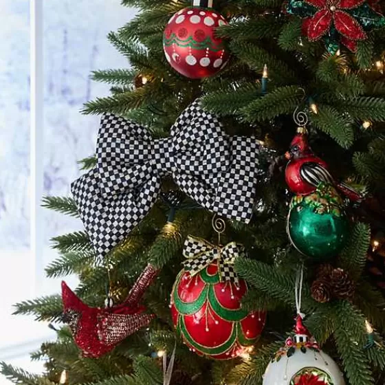 Courtly Check Small Bow-MacKenzie-Childs Discount