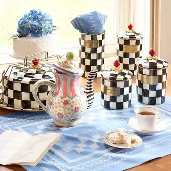 Courtly Check Small Canister-MacKenzie-Childs Sale