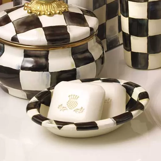 Courtly Check Soap Dish-MacKenzie-Childs Best Sale