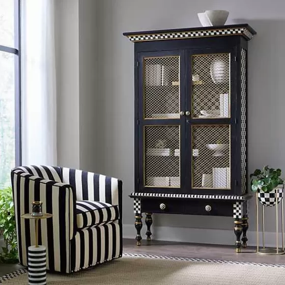 Courtly Criss-Cross Cabinet-MacKenzie-Childs Fashion