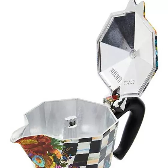 Courtly Flower Market 3 Cup Moka Pot-MacKenzie-Childs Flash Sale