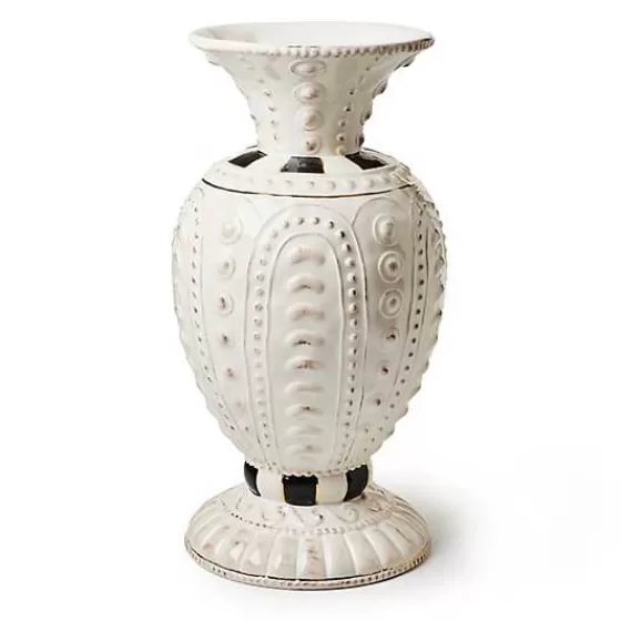 Courtly Large Ceramic Vase-MacKenzie-Childs Cheap