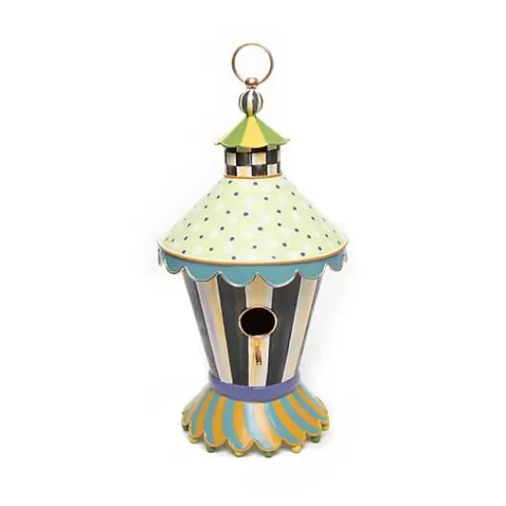 Courtly Stripe Birdhouse-MacKenzie-Childs Outlet
