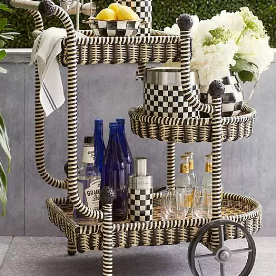 Courtyard Bar Cart-MacKenzie-Childs Hot