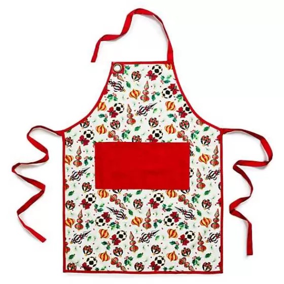 Deck the Halls Apron-MacKenzie-Childs Sale