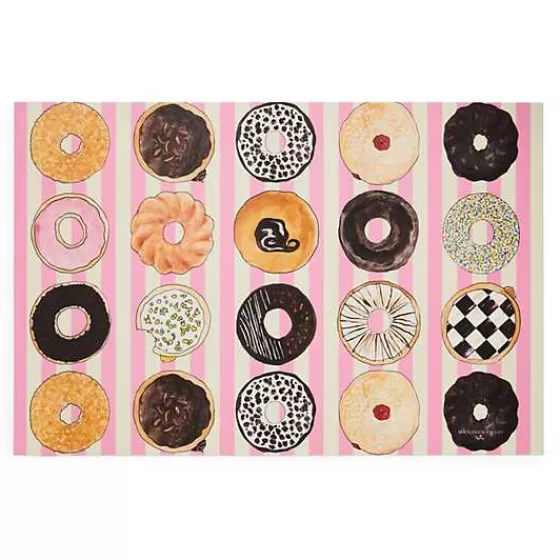 Donut 2' x 3' Floor Mat-MacKenzie-Childs New