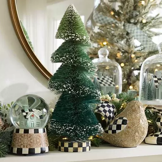 Farmhouse Holiday Bottle Brush Trees - Set of 3-MacKenzie-Childs Cheap