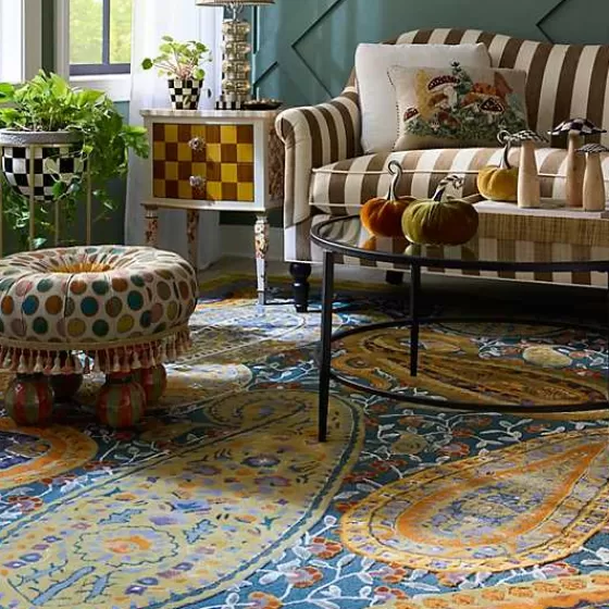 Forever Paisley 8' x 10' Rug-MacKenzie-Childs Flash Sale