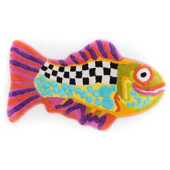 Happy Fish Bath Rug-MacKenzie-Childs Discount