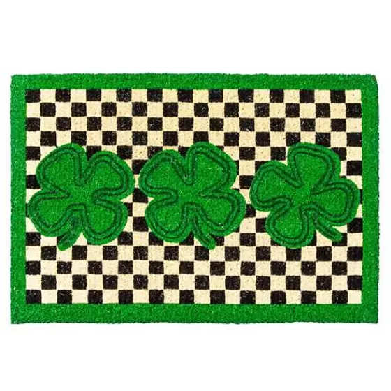 Lucky Clover Entrance Mat-MacKenzie-Childs New
