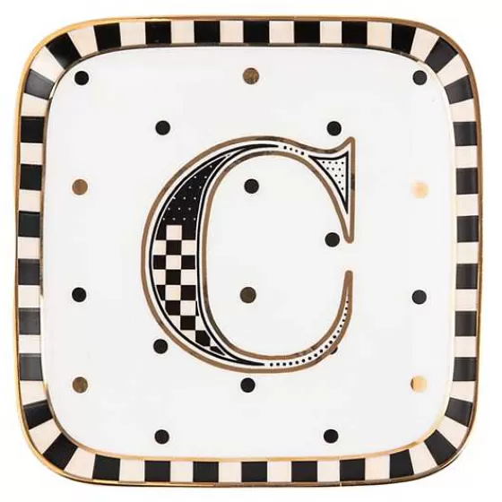 Monogram Dish - C-MacKenzie-Childs Online