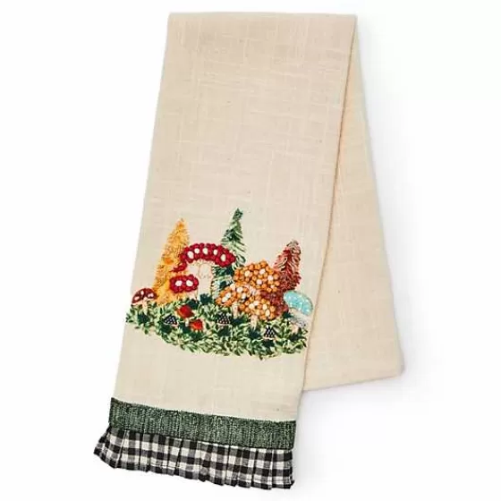 Mushroom Applique Dish Towel-MacKenzie-Childs Hot