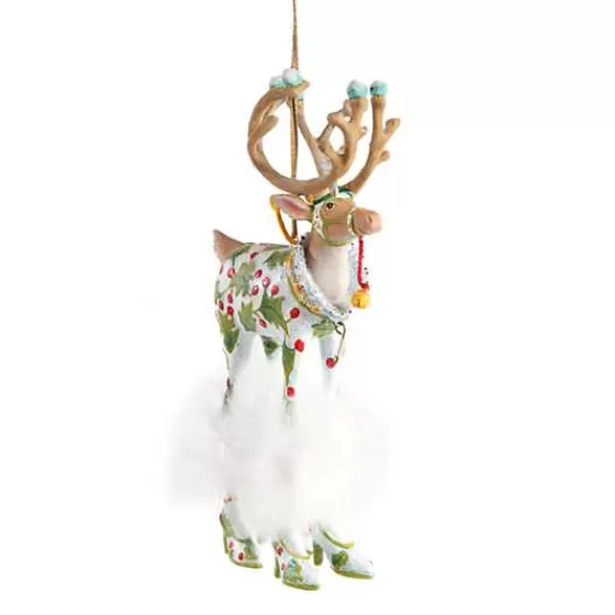 Patience Brewster Dash Away Vixen Reindeer Ornament-MacKenzie-Childs Clearance