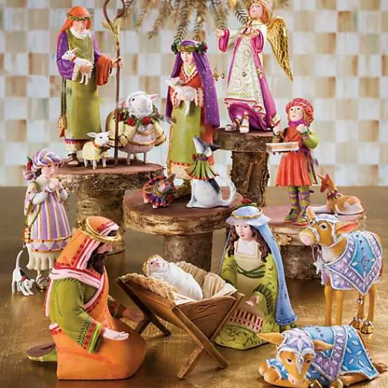 Patience Brewster Nativity Calf Figures-MacKenzie-Childs Online
