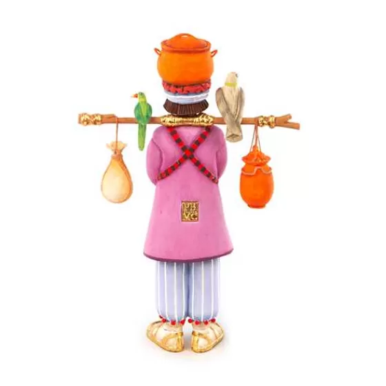 Patience Brewster Nativity Water Carrier Figure-MacKenzie-Childs Hot