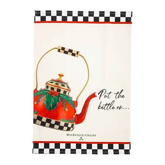 Put on the Kettle Dish Towel-MacKenzie-Childs Hot