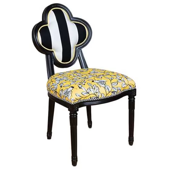 Queen Bee Outdoor Dining Chair-MacKenzie-Childs Fashion