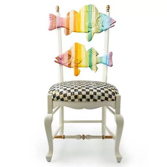 Rainbow Fish Chair-MacKenzie-Childs Shop