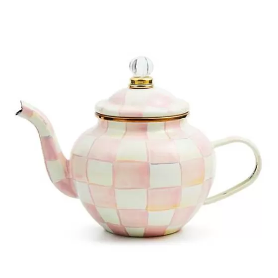 Rosy Check 4 Cup Teapot-MacKenzie-Childs Discount