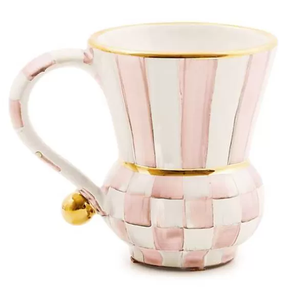 Rosy Check Ceramic Mug-MacKenzie-Childs Sale