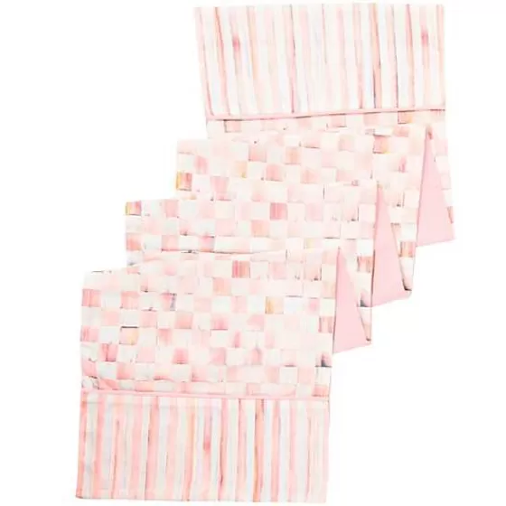 Rosy Check Table Runner-MacKenzie-Childs New